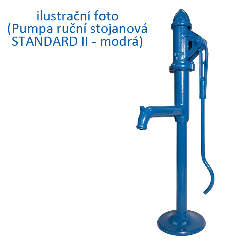 Pumpa ruční stojanová STANDARD II černá